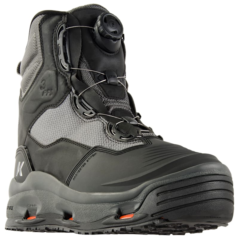 Korkers DarkHorse Felt/Kling-On Soles Wading Boots for Men