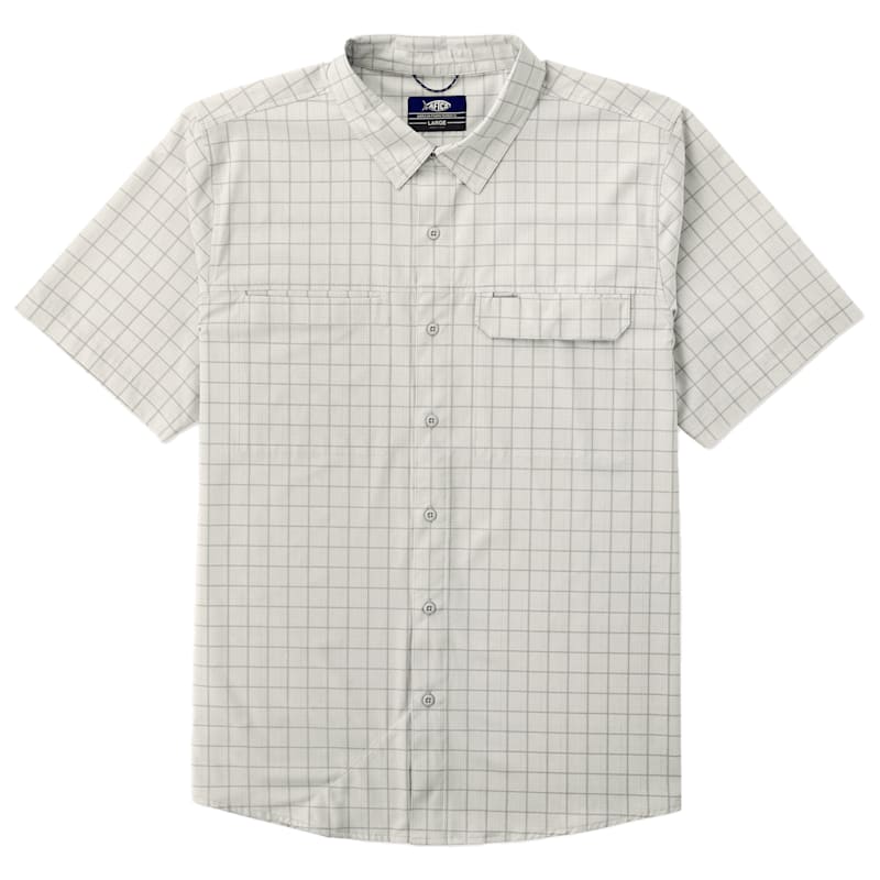 AFTCO Air-O-Mesh Tech Short-Sleeve Shirt for Men