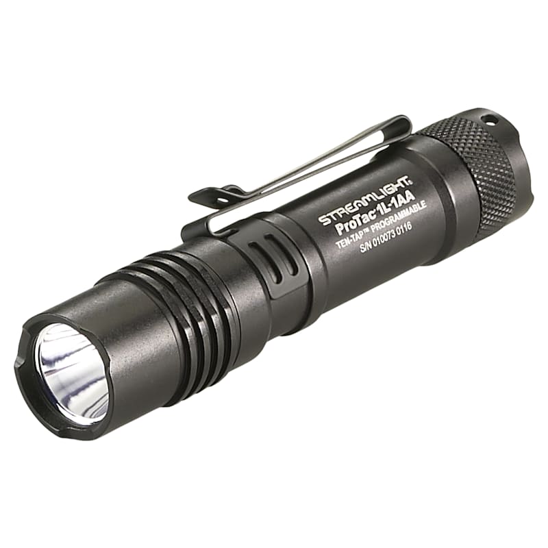 Polytac ProTac 1L-1AA Extra-Bright Dual Fuel Tactical Flashlight