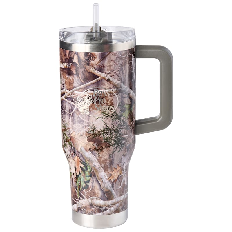 Bass Pro Shops 40-oz. Mug with Slider Lid and Straw