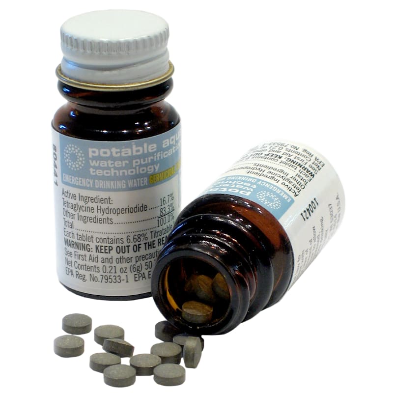 Potable Aqua Water Purification Tablets