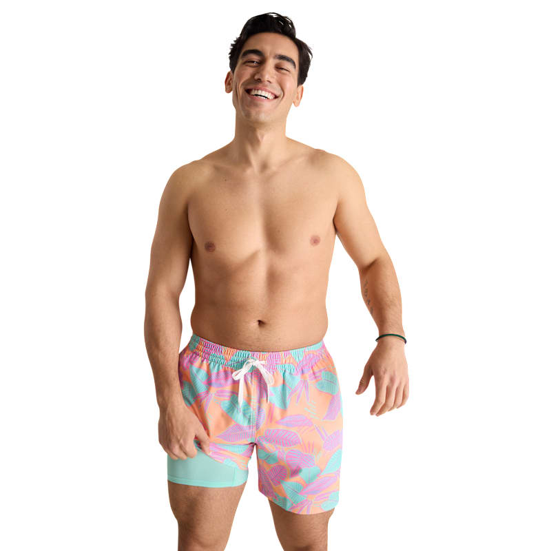 Chubbies Posh Palms Classic Lined Swim Trunks