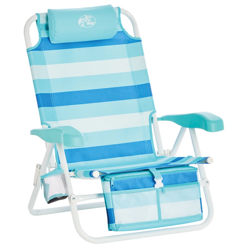 Bass Pro Shops Backpack Beach Chair with Cooler