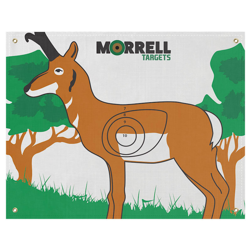 Morrell IBO/NASP Antelope Polypropylene Archery Target Face