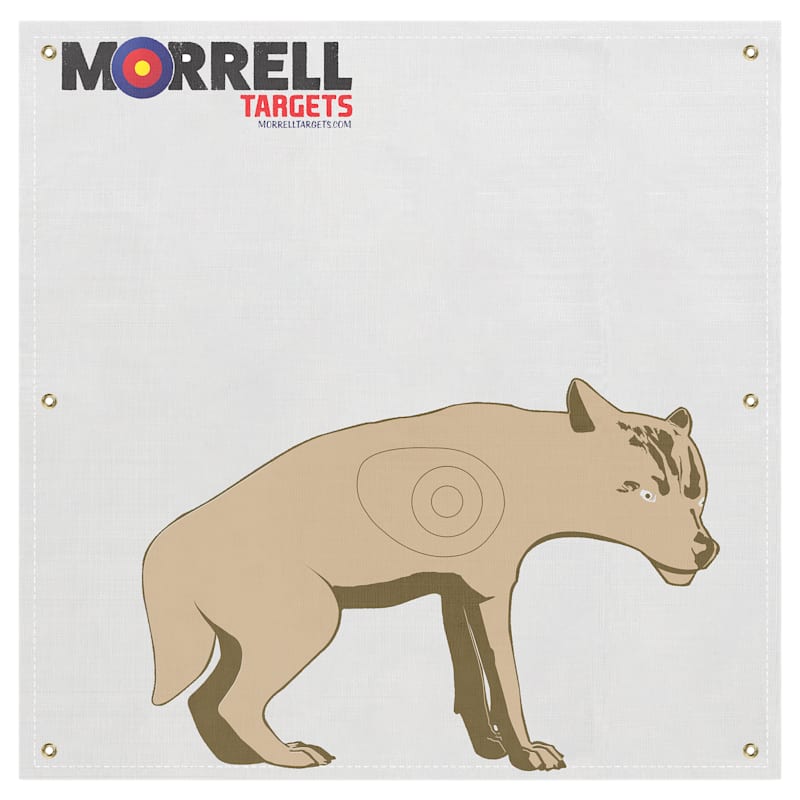 Morrell NASP-IBO Life-Size Coyote Archery Target Face