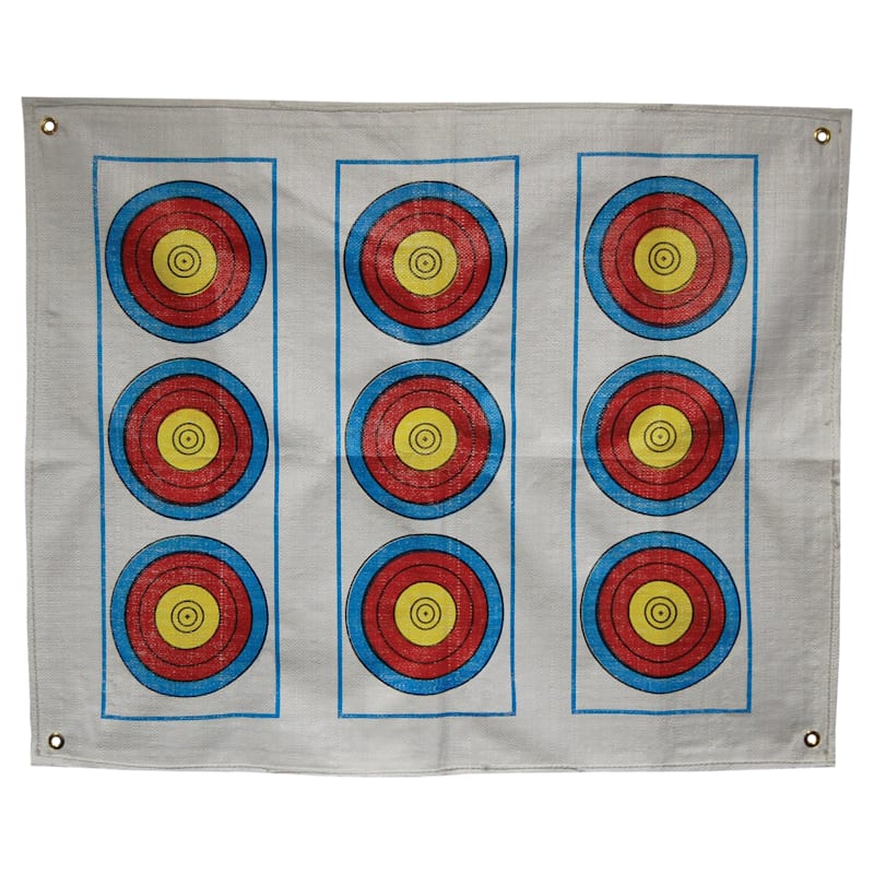 Morrell Vertical 3-Spot Polypropylene Archery Target Face