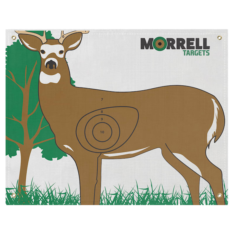 Morrell IBO/NASP Whitetail Deer Polypropylene Archery Target Face