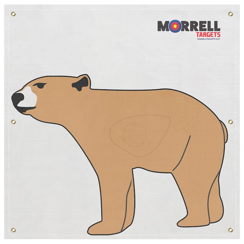 Morrell NASP-IBO Life-Size Bear Archery Target Face