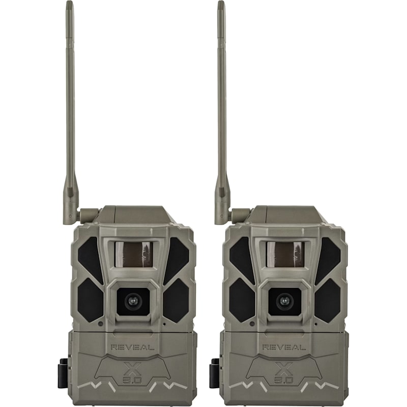 Tactacam Reveal X 3.0 Cellular Trail Camera 2-Pack
