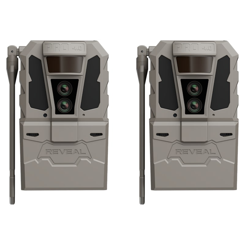 Tactacam Reveal 2-Pack Pro 4.0 Cellular Trail Camera