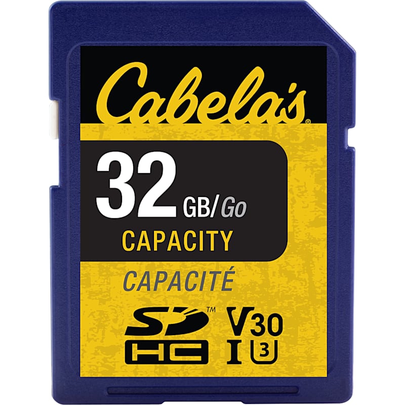Cabela's U3/V30 SD Memory Card