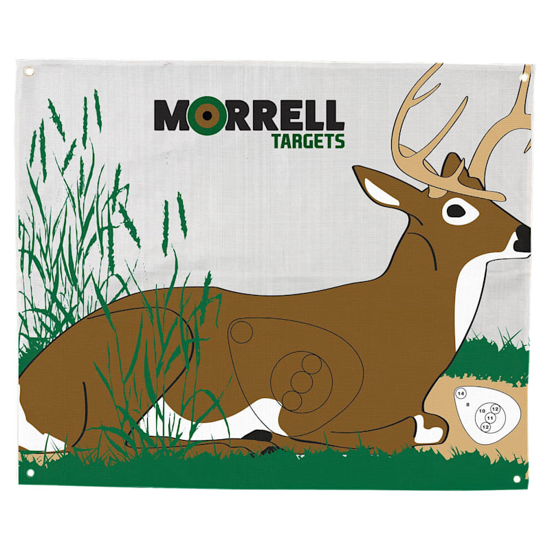 Morrell Bedded Deer Polypropylene Archery Target Face