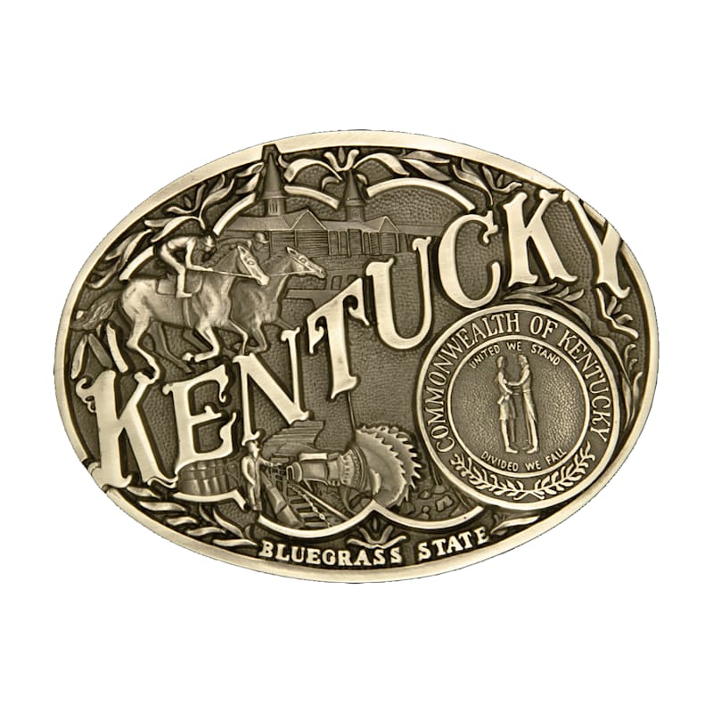 Montana Silversmiths Kentucky Attitude Belt Buckle