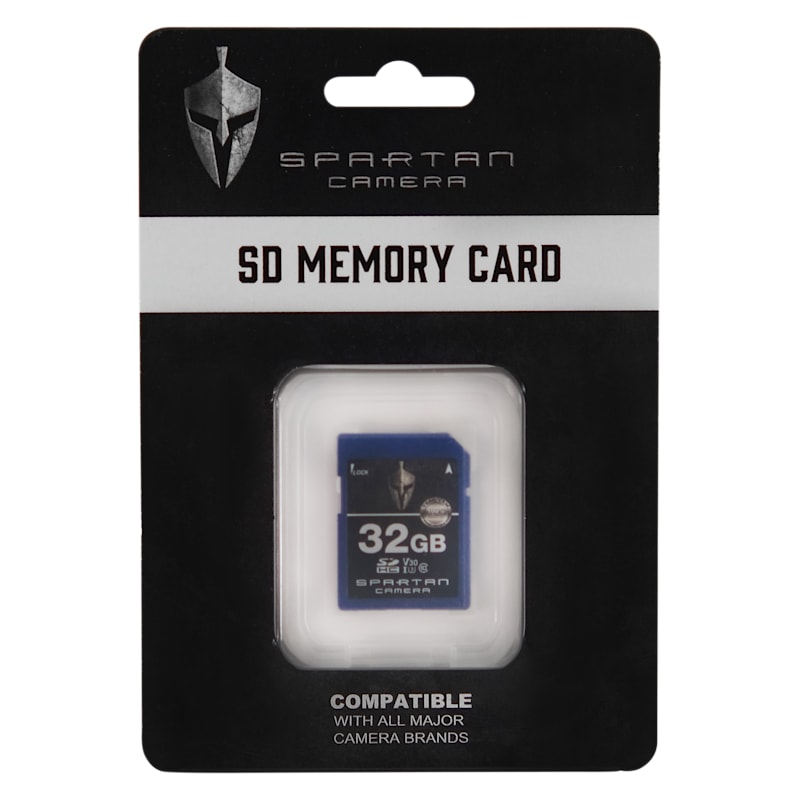 Spartan Camera 32GB SD Memory Card