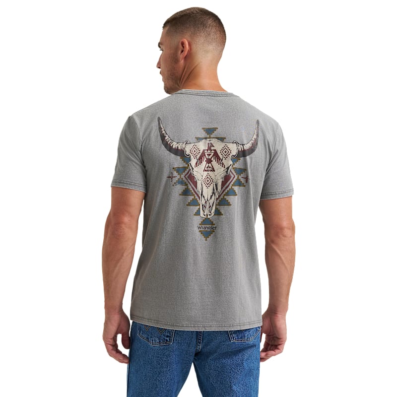 Wrangler Aztec Steer Short-Sleeve Shirt