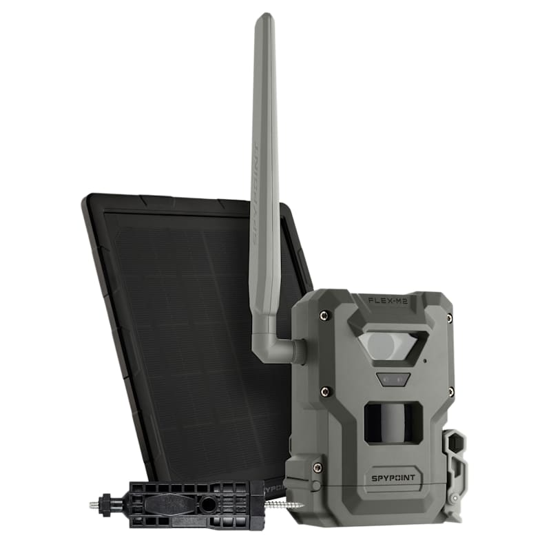 SPYPOINT FLEX-M2 Cellular Trail Camera Solar Bundle