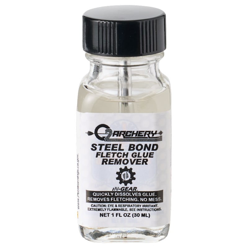 Q2i Archery Steel Bond Fletch Glue Remover