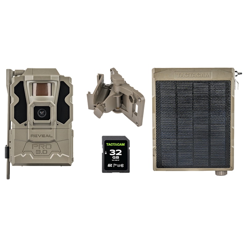 Tactacam Reveal Pro 3.0 Solar Bundle