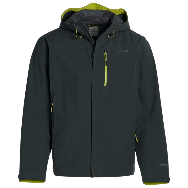 Ascend Rainy River 2.5 Jacket with BONE-DRY Silver for Men