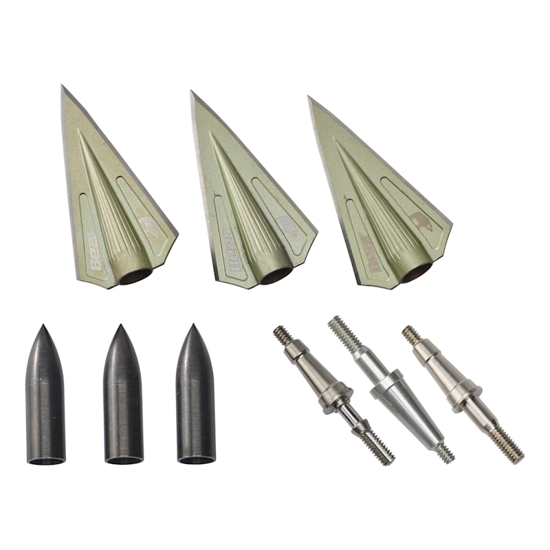 Bear Archery Razorhead Double Bevel Broadheads