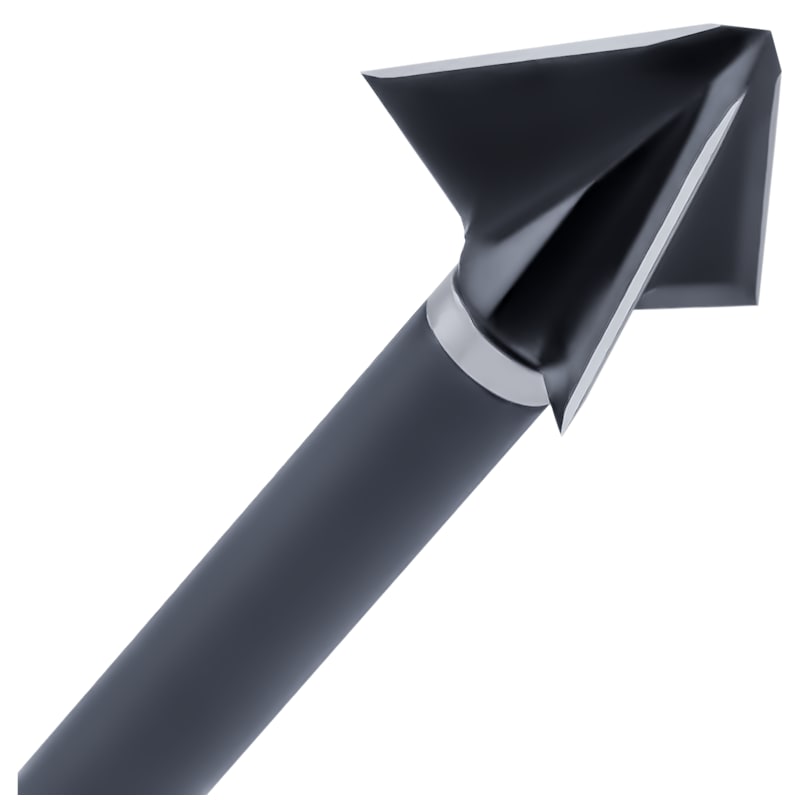 Ozcut Elite Series 3-Blade Fixed-Blade Broadheads