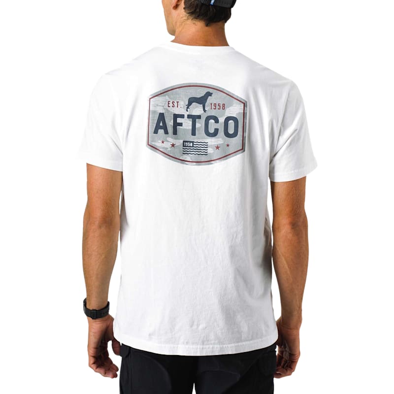 AFTCO Best Friend Graphic Short-Sleeve Pocket T-Shirt