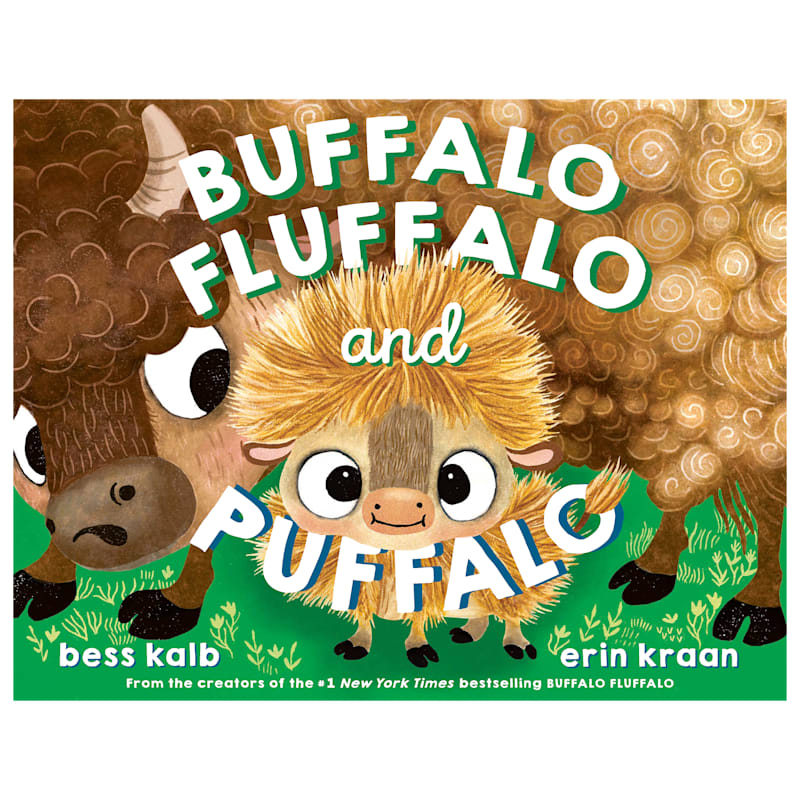 Buffalo Fluffalo And Puffalo Book by Bess Kalb and Erin Kraan
