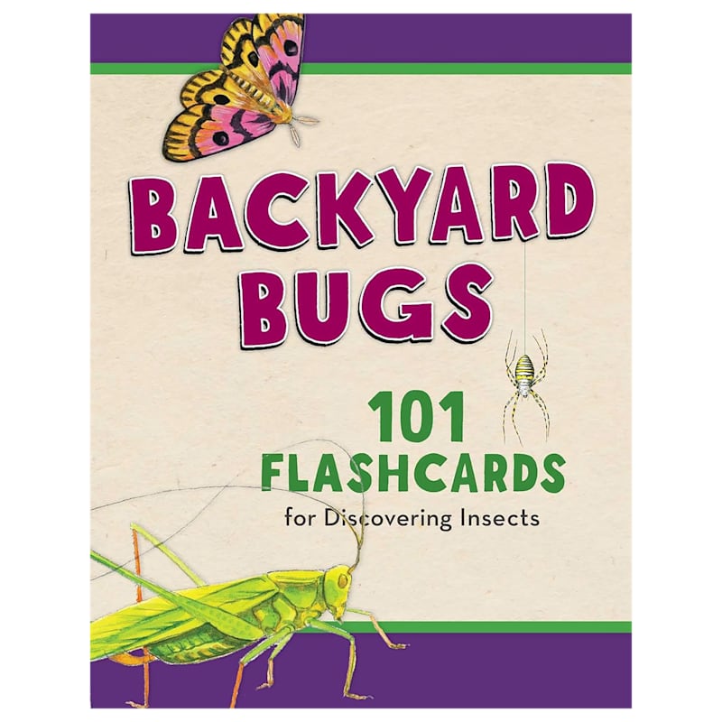 FalconGuides Backyard Bugs 101 Flashcards for Discovering Insects by Todd Telander