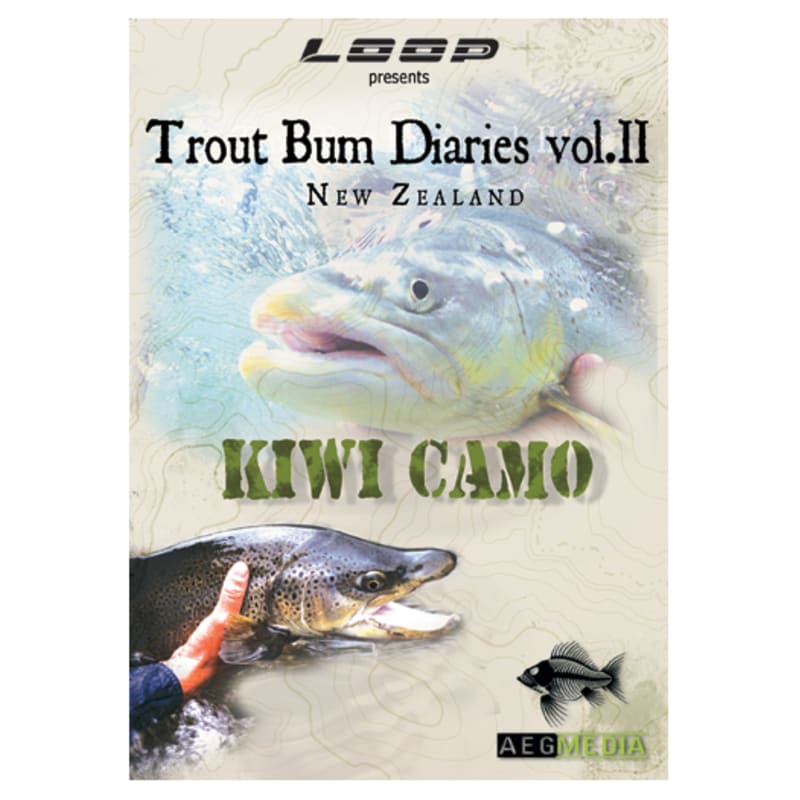 Angling Expedition Group Trout Bum Diaries Volume 2: Kiwi Camo Video - DVD
