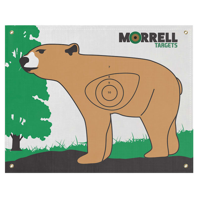 Morrell IBO/NASP Bear Polypropylene Archery Target Face