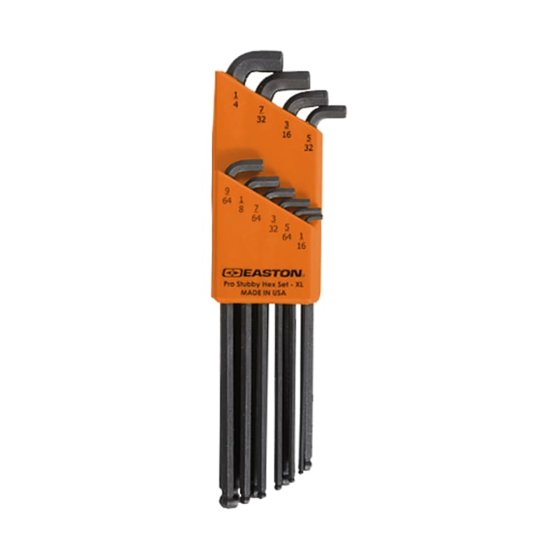 Easton XL Pro Stubby Hex Allen Wrench Set