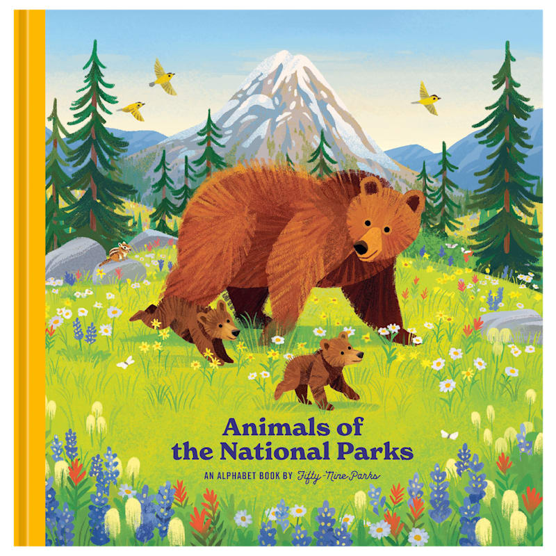 Animals of the National Parks Alphabet Book by Fifty-Nine Parks