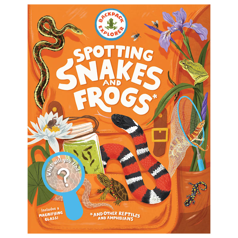 Backpack Explorer Spotting Snakes and Frogs Book by Paradise Cay Publishing
