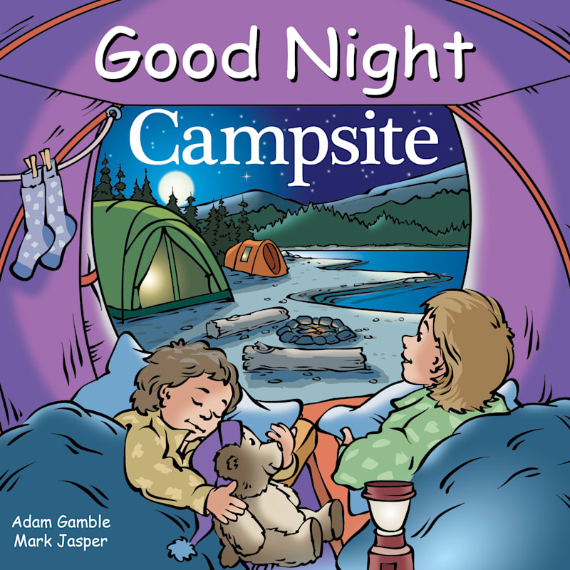 Board Books Good Night Campsite Board Book for Kids