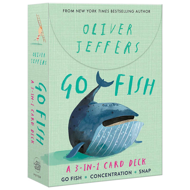 Clarkson Potter Go Fish 3-in-1 Card Deck