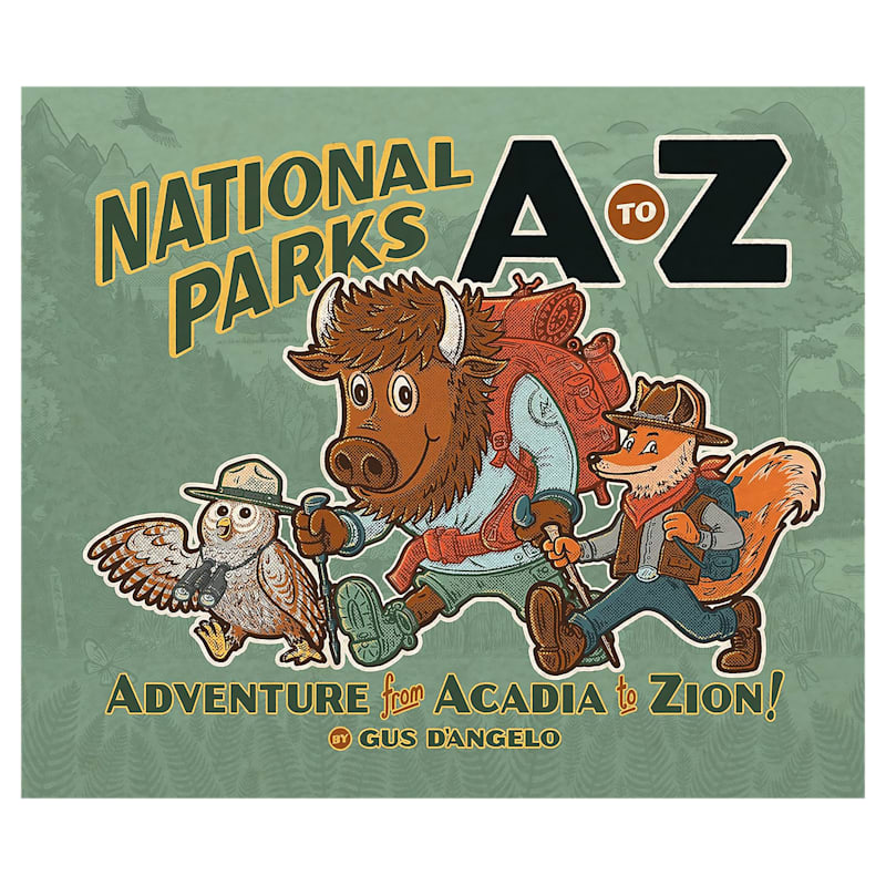 National Parks A to Z Book by Gus D'Angelo