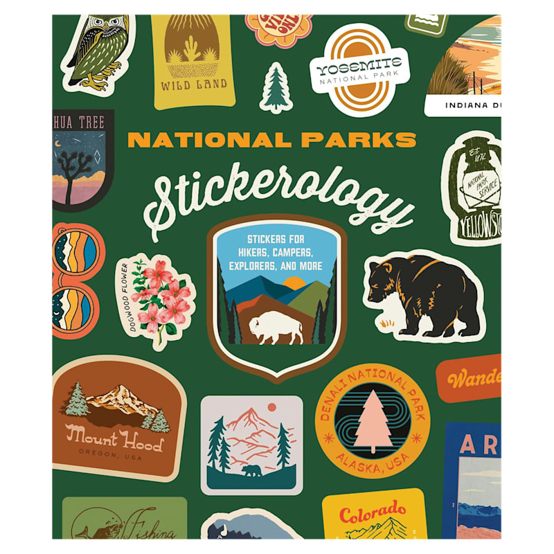 Liberty Mountain National Parks Stickerology Book