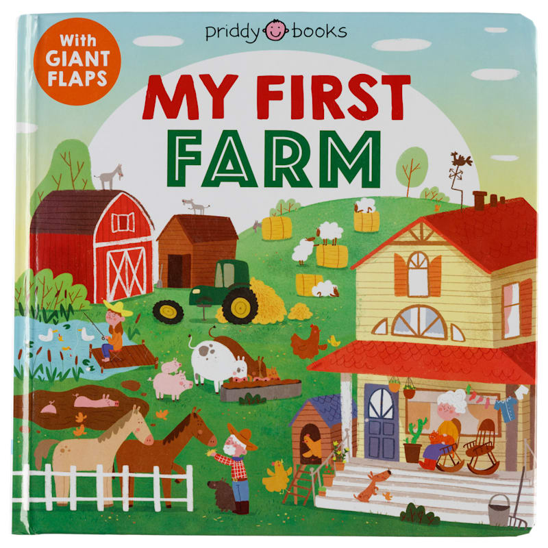 My First Farm Interactive Board Book for Kids by Roger Priddy