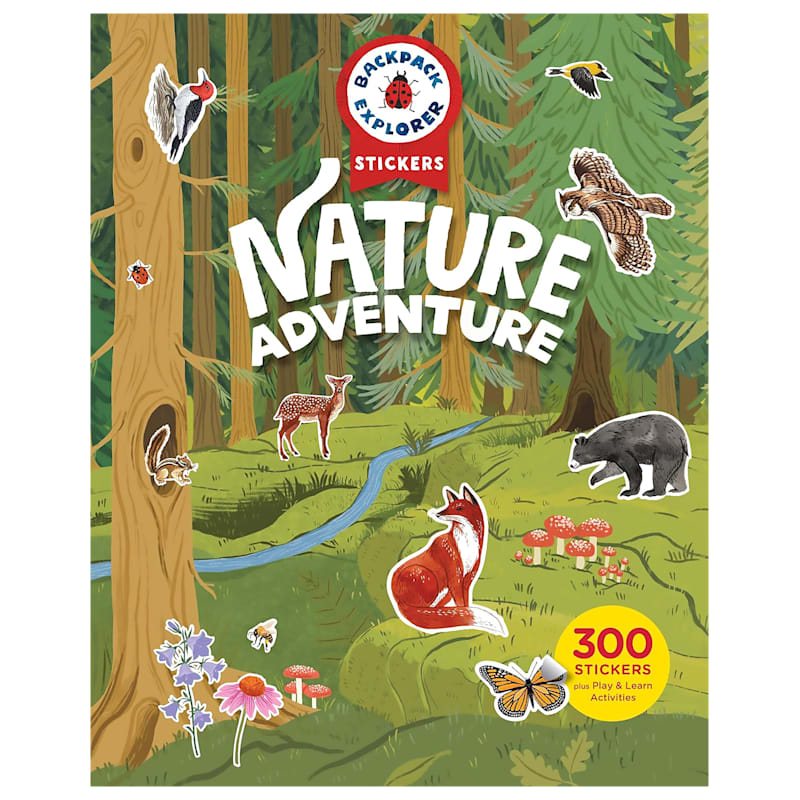 Backpack Explorers Stickers: Nature Adventure Sticker Book by Storey Publishing