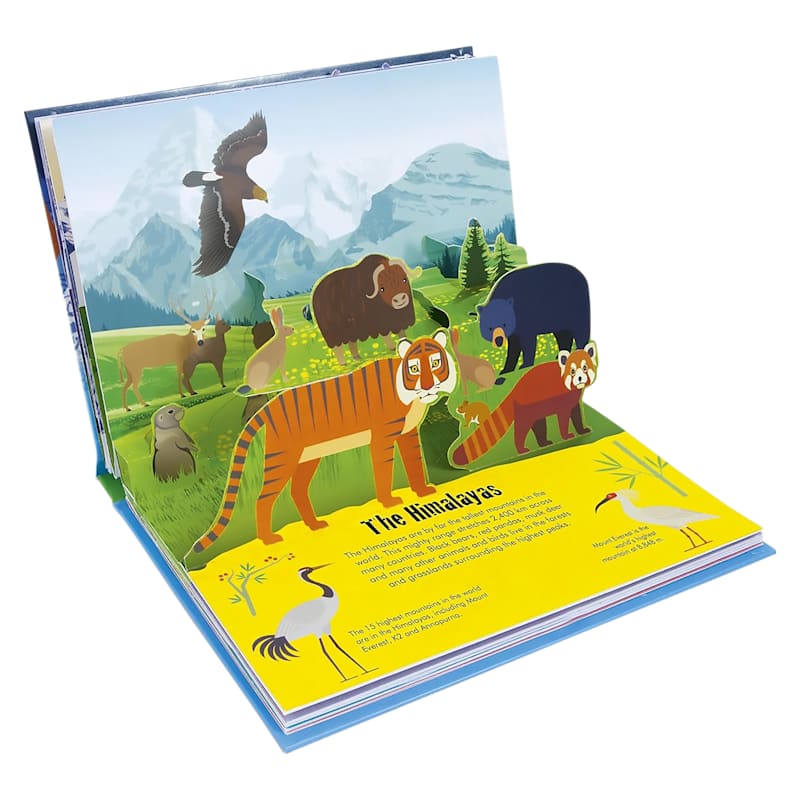 Nature Pop-Up! Mountains Pop-Up Book by David Hawcock