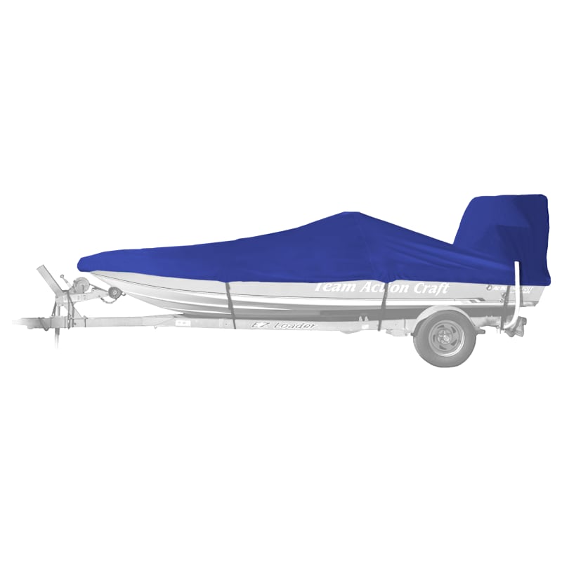 Bass Pro Shops Select Fit Hurricane Boat Cover by Westland for Flat Bottom Boats with Outboard