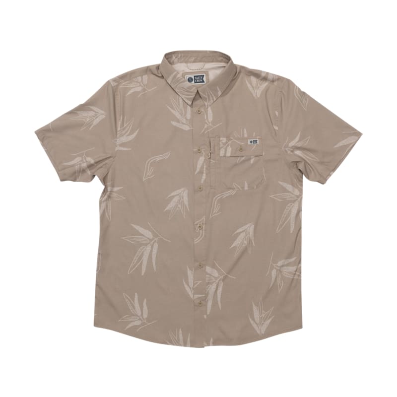 Salty Crew Flagship UV Button-Up Short-Sleeve Shirt