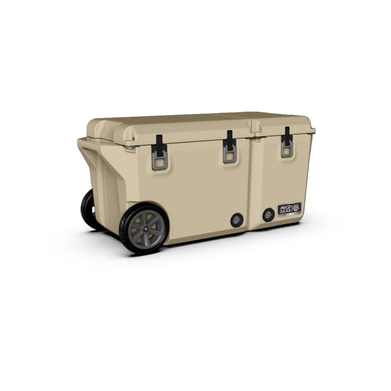 Wyld Gear 90-Qt. Divided Wheeled Hard Cooler