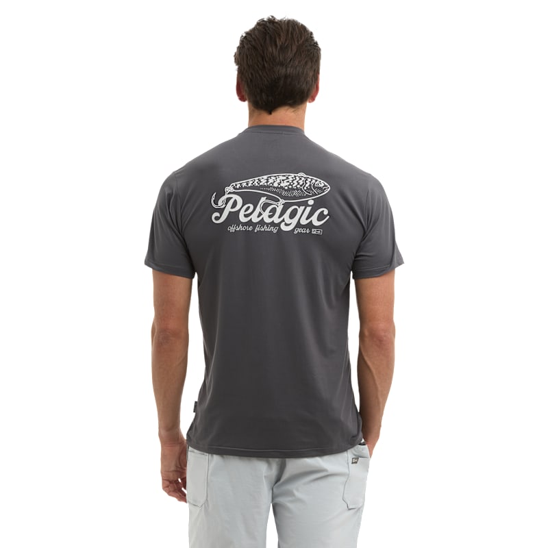 Pelagic Freespool Get Hooked Graphic Short-Sleeve T-Shirt for Men
