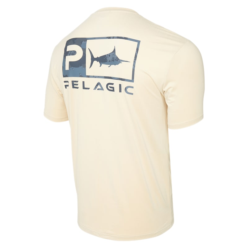 Pelagic Freespool Icon Camo Graphic Short-Sleeve T-Shirt for Men