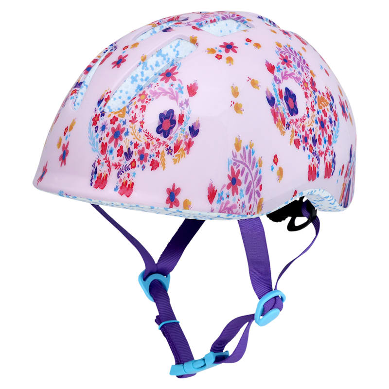 Bell Sports Raskullz Tri-Flowertops Bike Helmet for Babies