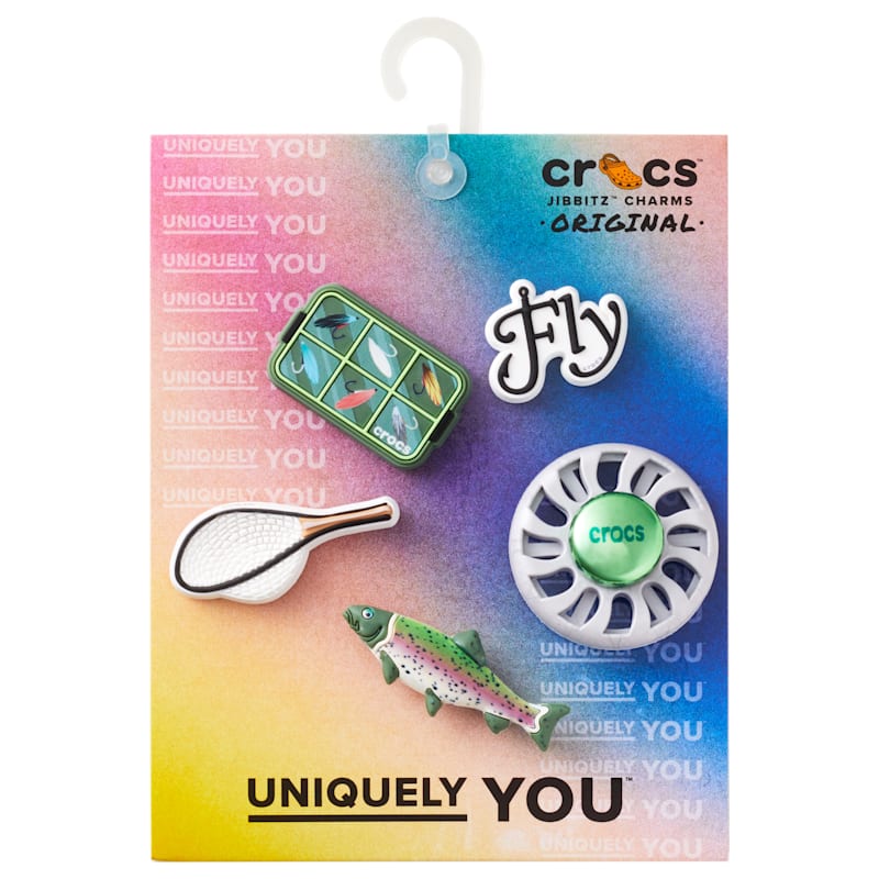 Crocs Fly-Fishing 5-Pack Jibbitz Charms