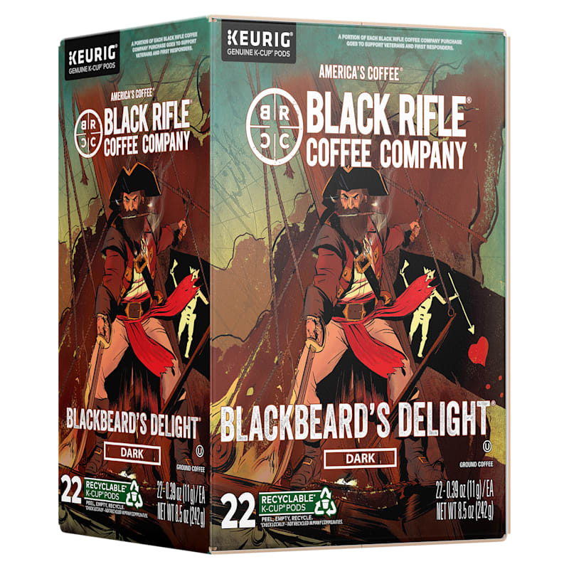 Black Rifle Coffee Company Blackbeard's Delight Roast Coffee Rounds