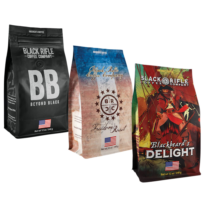 Black Rifle Coffee Company Bold Roast Ground Coffee Bundle