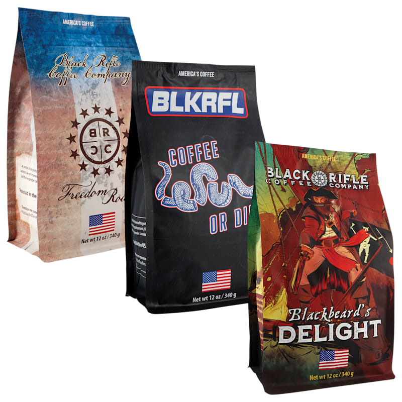 Black Rifle Coffee Company Medium-Roast Ground Coffee Bundle